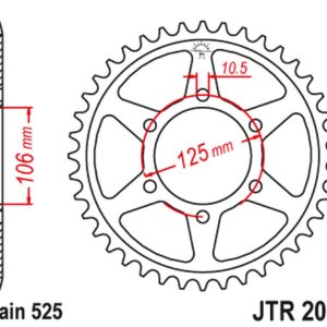 JT Takaratas ZBK - Musta Zinc JTR2014.48ZBK