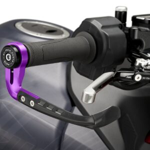 Puig Protector Brake Lever Raw C/Purple