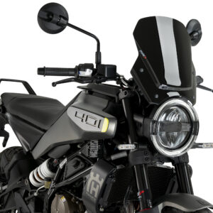 Puig Windscreen New Generation Sport Svartpilien