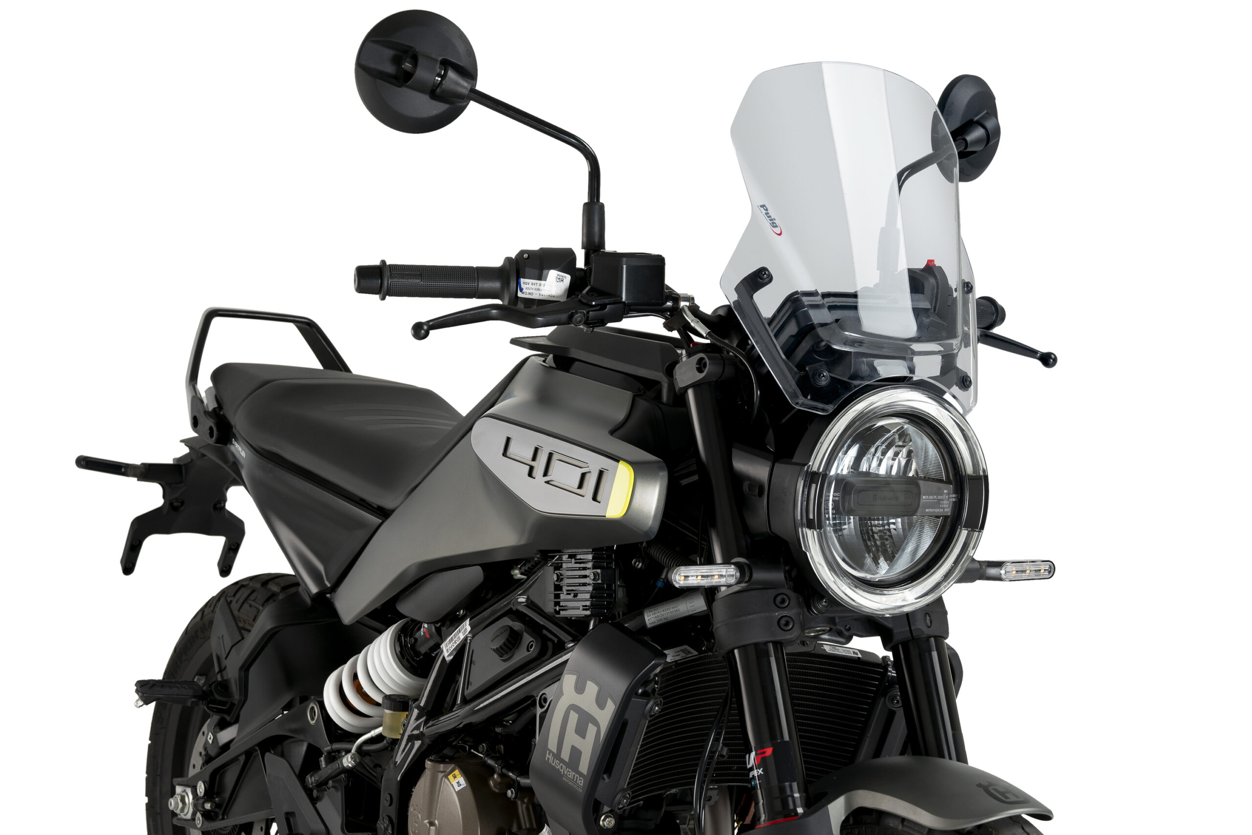 Puig Windscreen New Generation Sport Svartpilien