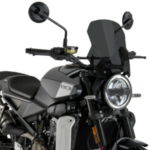 Puig Windscreen New Generation Sport Svartpilien