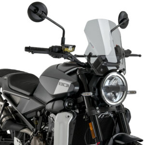 Puig Windscreen New Generation Sport Svartpilien