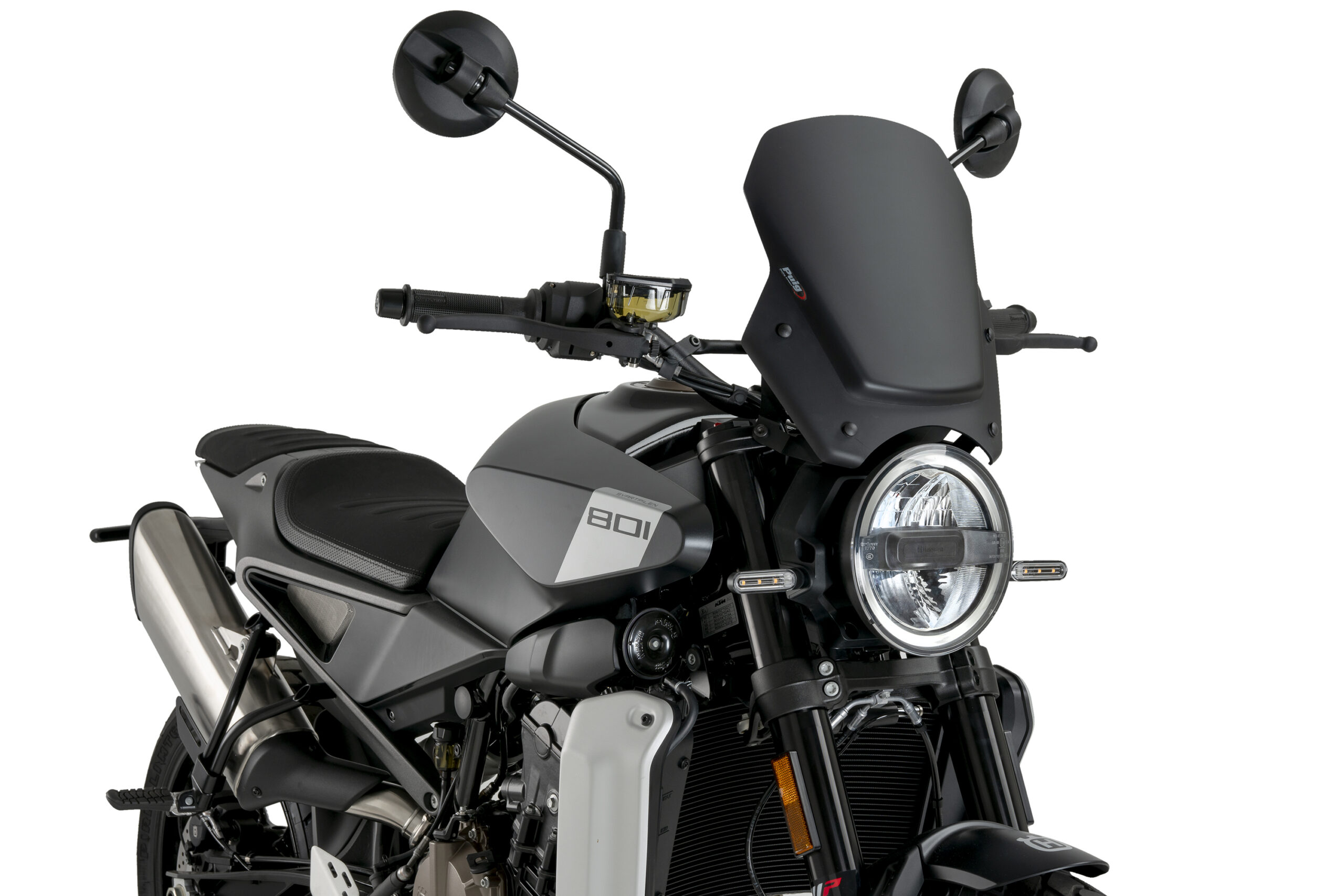 Puig Windscreen New Generation Sport Svartpilien