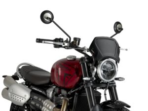 Puig Front Plate Aluminium Triumph Scrambler 1200X 24'