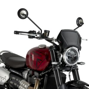 Puig Front Plate Aluminium Triumph Scrambler 1200X 24'