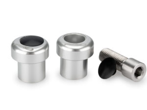 Puig Rearview Mirror Caps Side Right + Left C/Silver