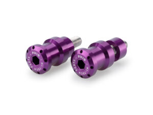 Puig Spools By Pair Hi-Tech Parts Diam.8Mm C/Purple